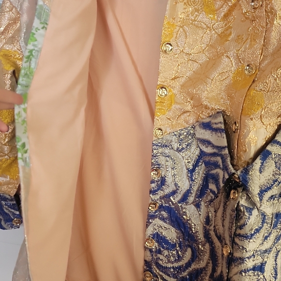 AKIRA Vibrant Patchwork Blazer - Picture 7 of 12